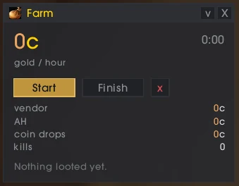 Farm tracker window